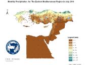 Observed Precipitation-2014-07