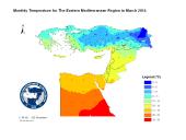 Observed 2m Temperature-2014-03